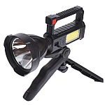 Lanterna LED cu trepied L-832 reincarcabila -USB- PUTERE- 10W