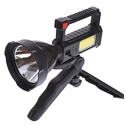 Lanterna LED cu trepied L-832 reincarcabila -USB- PUTERE- 10W