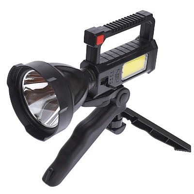 Lanterna LED cu trepied L-832 reincarcabila -USB- PUTERE- 10W Lanterna LED cu trepied L-832 reincarcabila -USB- PUTERE- 10W
