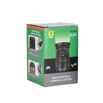 Lanterna SH-5800T pentru camping  1W 6 LED SOLARA