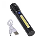 Lanterna TD-C82 cu LED CREE 5 W, LED lateral COB 5 W, acumulator integrat, zoom telescopic Lanterna TD-C82 cu LED CREE 5 W, LED lateral COB 5 W, acumulator integrat, zoom telescopic
