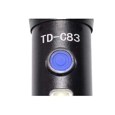Lanterna TD-C83 cu LED CREE 7 W LED lateral COB 7 W acumulator integrat zoom telescopic Lanterna TD-C83 cu LED CREE 7 W LED lateral COB 7 W acumulator integrat zoom telescopic