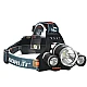 Lanterna de CAP TRIPLA 3 LED Cree-XML T6