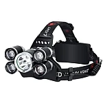 Lanterna de Cap cu 5 LED-uri si ZOOM 30W XL