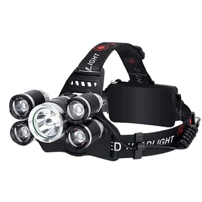 Lanterna de Cap cu 5 LED-uri si ZOOM 30W XL Lanterna de Cap cu 5 LED-uri si ZOOM 30W XL