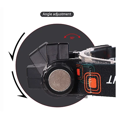 Lanterna de cap DUAL cu acumulator