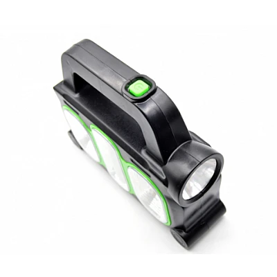 Lanterna de mana/Lampa HB6168 panou solar USB 10W