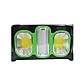 Lanterna de mana/Lampa HB6168 panou solar USB 10W