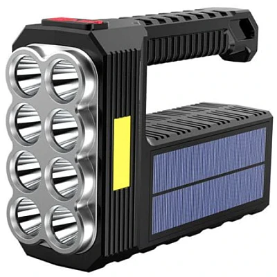 UB Lanterna de mana ST11 11 LED cu incarcare solara si USB UB Lanterna de mana ST11 11 LED cu incarcare solara si USB