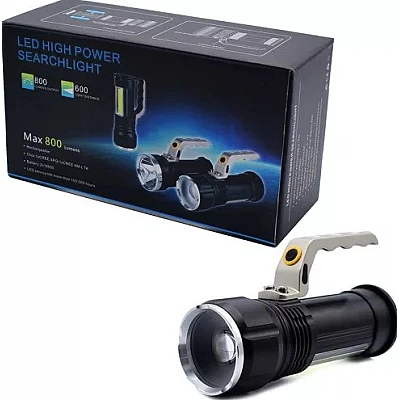 Lanterna de mana cu maner si LED T6, COB lateral Lanterna de mana cu maner si LED T6, COB lateral