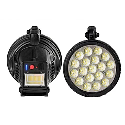 Lanterna profesionala W868A LED 90W cu acumulator la USB semnalizare 