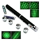 Laser Pointer Verde cu 12 Capete Interschimbabile si 2 Baterii Incluse - Tip Pix Laser Pointer Verde cu 12 Capete Interschimbabile si 2 Baterii Incluse - Tip Pix