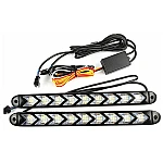 Lumini de Zi Led Auto cu Semnalizare Dinamica pentru Grila