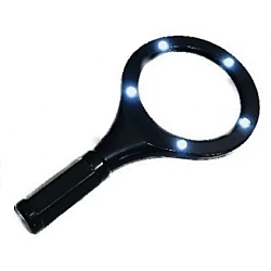 Lupa profesionala cu 5 led-uri si trei moduri de iluminare