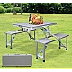 Masa pliabila picnic tip geamantan model aluminiu Masa pliabila picnic tip geamantan model aluminiu
