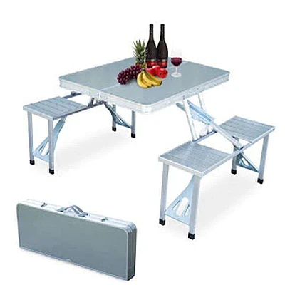 Masa pliabila picnic tip geamantan model aluminiu Masa pliabila picnic tip geamantan model aluminiu