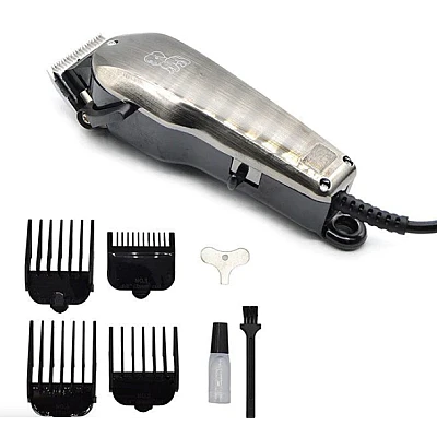 Masina de tuns animale, model DC-13, design ergonomic, 4 distantiere, 10W, gri Masina de tuns animale, model DC-13, design ergonomic, 4 distantiere, 10W, gri