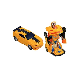 Masinuta Robot Transformers Galbena