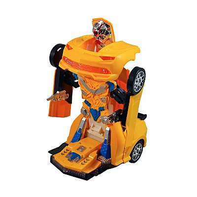 Masinuta Robot Transformers Galbena Masinuta Robot Transformers Galbena