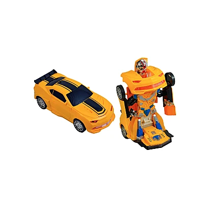 Masinuta Robot Transformers Galbena Masinuta Robot Transformers Galbena