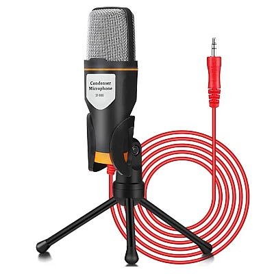 Microfon Profesional SF666 pentru Inregistrare Vocala Si Karaoke Negru Microfon Profesional SF666 pentru Inregistrare Vocala Si Karaoke Negru
