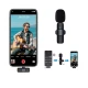 Microfon wireless K8 tip lavaliera conector USB tip C/iPhone Microfon wireless K8 tip lavaliera conector USB tip C/iPhone