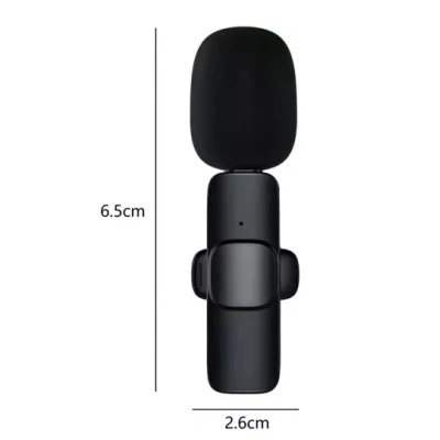 Microfon wireless K8 tip lavaliera conector USB tip C/iPhone Microfon wireless K8 tip lavaliera conector USB tip C/iPhone