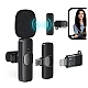 Microfon wireless K8 tip lavaliera conector USB tip C/iPhone Microfon wireless K8 tip lavaliera conector USB tip C/iPhone
