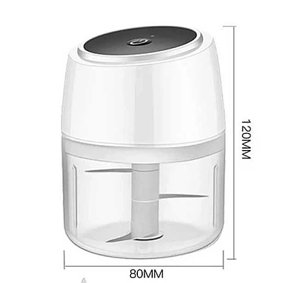 Mini Blender electric, 3 cutite, incarcare USB, tocator pentru legume 250 ML Mini Blender electric, 3 cutite, incarcare USB, tocator pentru legume 250 ML