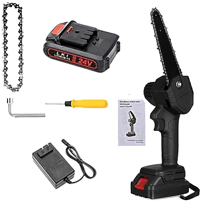 Mini Fierastrau Electric - Baterie 4000 mAh, 24V, 6 Inch Mini Fierastrau Electric - Baterie 4000 mAh, 24V, 6 Inch