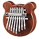 Mini Kalimba cu 8 Clape si Urechiuse portabil ideal pentru incepatori si copii Mini Kalimba cu 8 Clape si Urechiuse portabil ideal pentru incepatori si copii