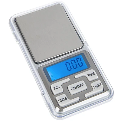 Mini cantar electronic pentru bijuterii 200g/0.01g Argintiu Mini cantar electronic pentru bijuterii 200g/0.01g Argintiu