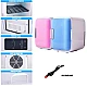 Mini Frigider Turistic Portabil cu Functie de Racire si Incalzire 12V Alb Mini Frigider Turistic Portabil cu Functie de Racire si Incalzire 12V Alb