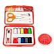 Mini kit de cusut 112 accesorii incluse, portabil 12x8 cm Mini kit de cusut 112 accesorii incluse, portabil 12x8 cm
