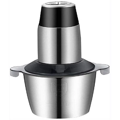UB Mini robot tocator de bucatarie capacitate 2L putere 850 W cu 2 viteze material INOX UB Mini robot tocator de bucatarie capacitate 2L putere 850 W cu 2 viteze material INOX