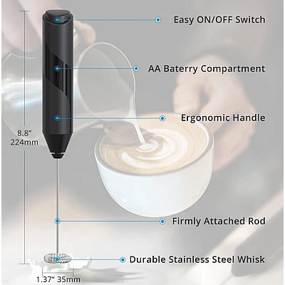Mixer spuma de lapte pentru cafea/ness Mixer spuma de lapte pentru cafea/ness