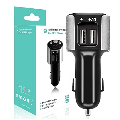 Fm Modulator Bluetooth X10 Dual USB Fm Modulator Bluetooth X10 Dual USB