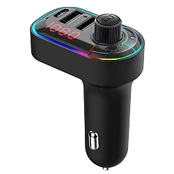 Modulator FM C12 Bluetooth Rgb 3.1A+Type C
