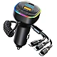 Modulator Fm 3in1 C31 Usb Cabluri Multiple Negru Modulator Fm 3in1 C31 Usb Cabluri Multiple Negru