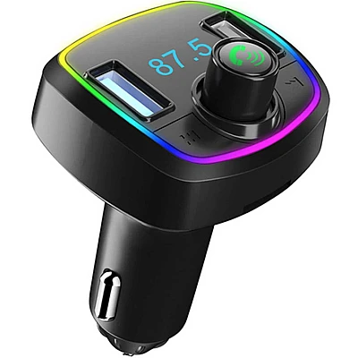 Modulator Transmitator FM cu functie de incarcator auto Usb Bluetooth 5.0 12 24 V M32 Modulator Transmitator FM cu functie de incarcator auto Usb Bluetooth 5.0 12 24 V M32