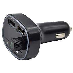 Modulator Transmitator FM cu functie de incarcator auto Usb Bluetooth 5.0 12 24 V T30