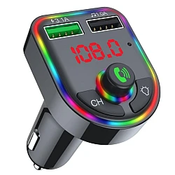 Modulator Mp3 Fm Auto F6 cu Bluetooth, Redare USB 