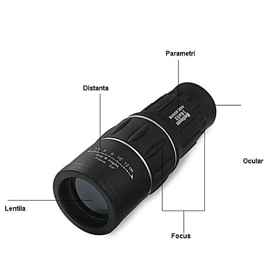 Monoclu Bushnell 16mm X 52 mm Monoclu Bushnell 16mm X 52 mm