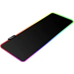 Mouse pad gaming FGD-02 cu iluminare LED RGB