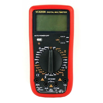 Multimetru Digital Profesional VC9205N Aparat de masura si control Multimetru Digital Profesional VC9205N Aparat de masura si control