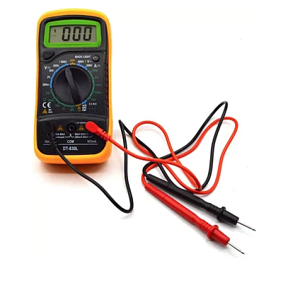 Multimetru Tip Digital LCD DT-830L NEGRU Multimetru Tip Digital LCD DT-830L NEGRU