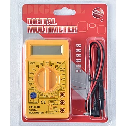 Multimetru digital cu afisaj LCD DT-830D galben Multimetru digital cu afisaj LCD DT-830D galben