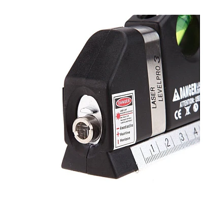 Nivela cu Laser Level Pro3 Multifunctionala cu Boloboc si Ruleta Nivela cu Laser Level Pro3 Multifunctionala cu Boloboc si Ruleta