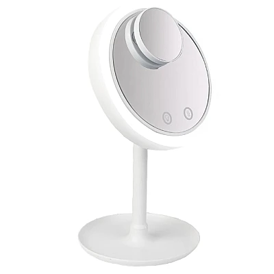 Oglinda Fan Miroir make-up cu LED ventilator si functie touch