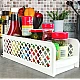 Organizator 2 nivele, pliabil pentru baie sau bucatarie Organizator 2 nivele, pliabil pentru baie sau bucatarie